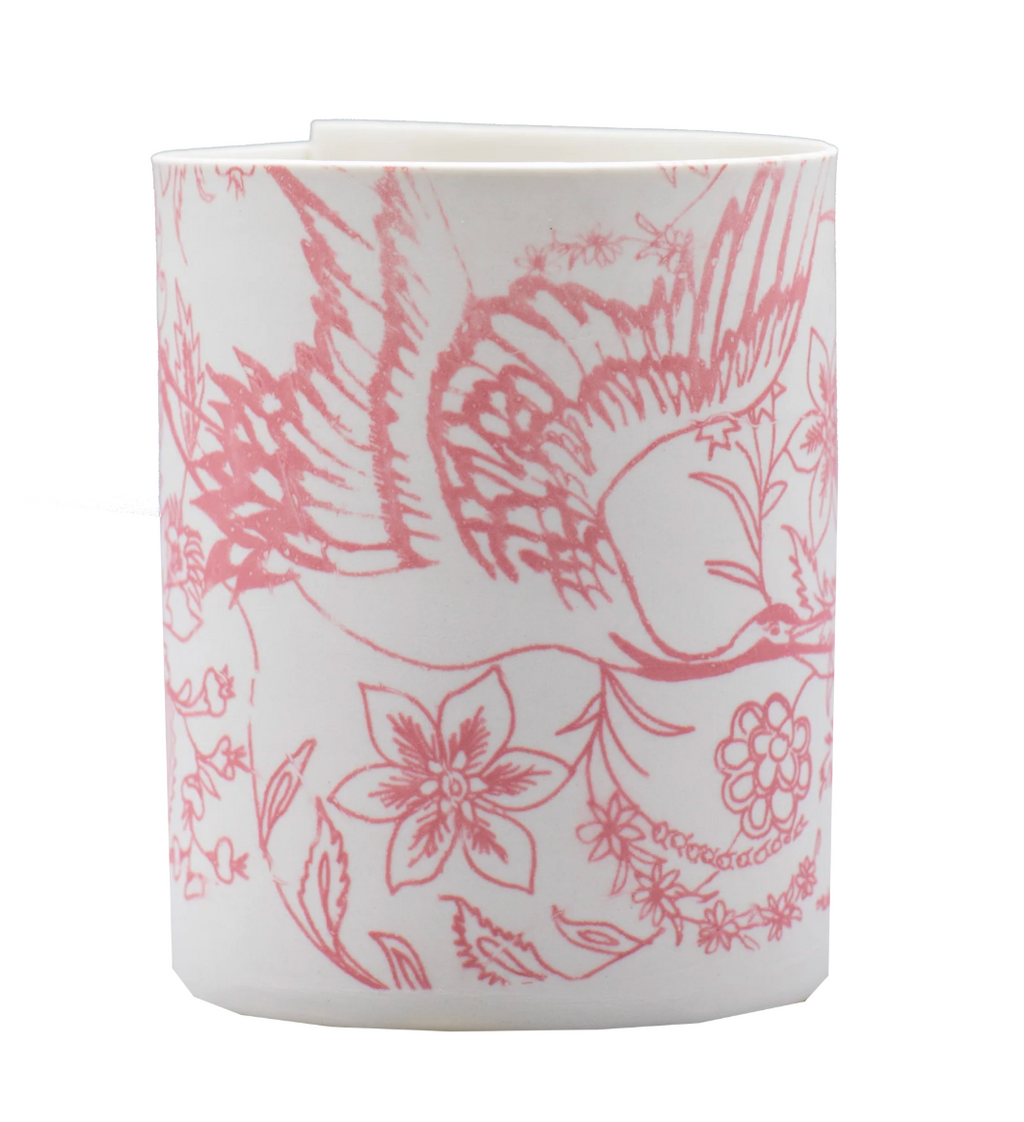 Samantha Robinson Illuminator Vase Short Pink