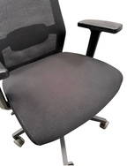 Black Task Chair with Armrests