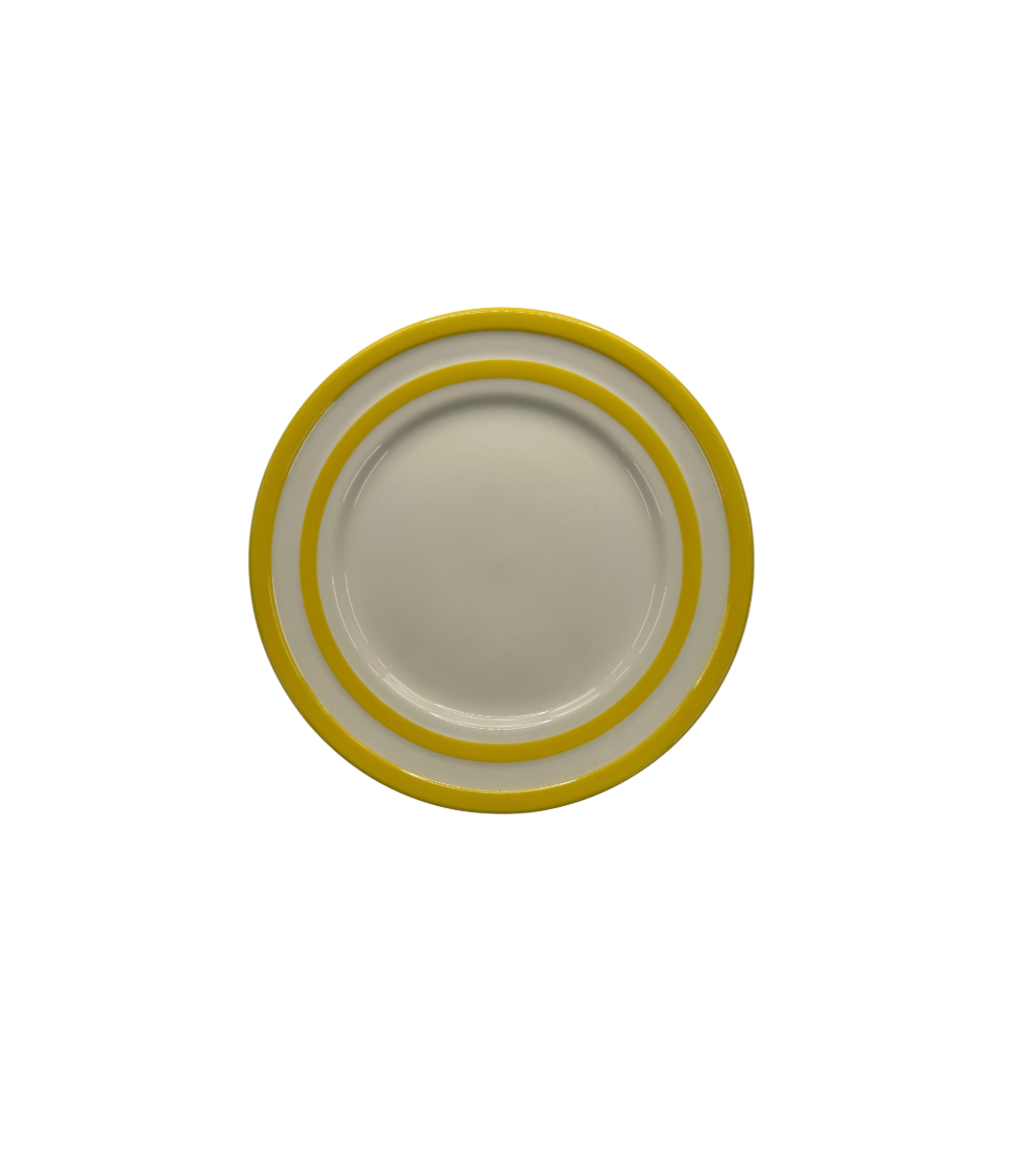 Cornishware Yellow Plates - Set of 4