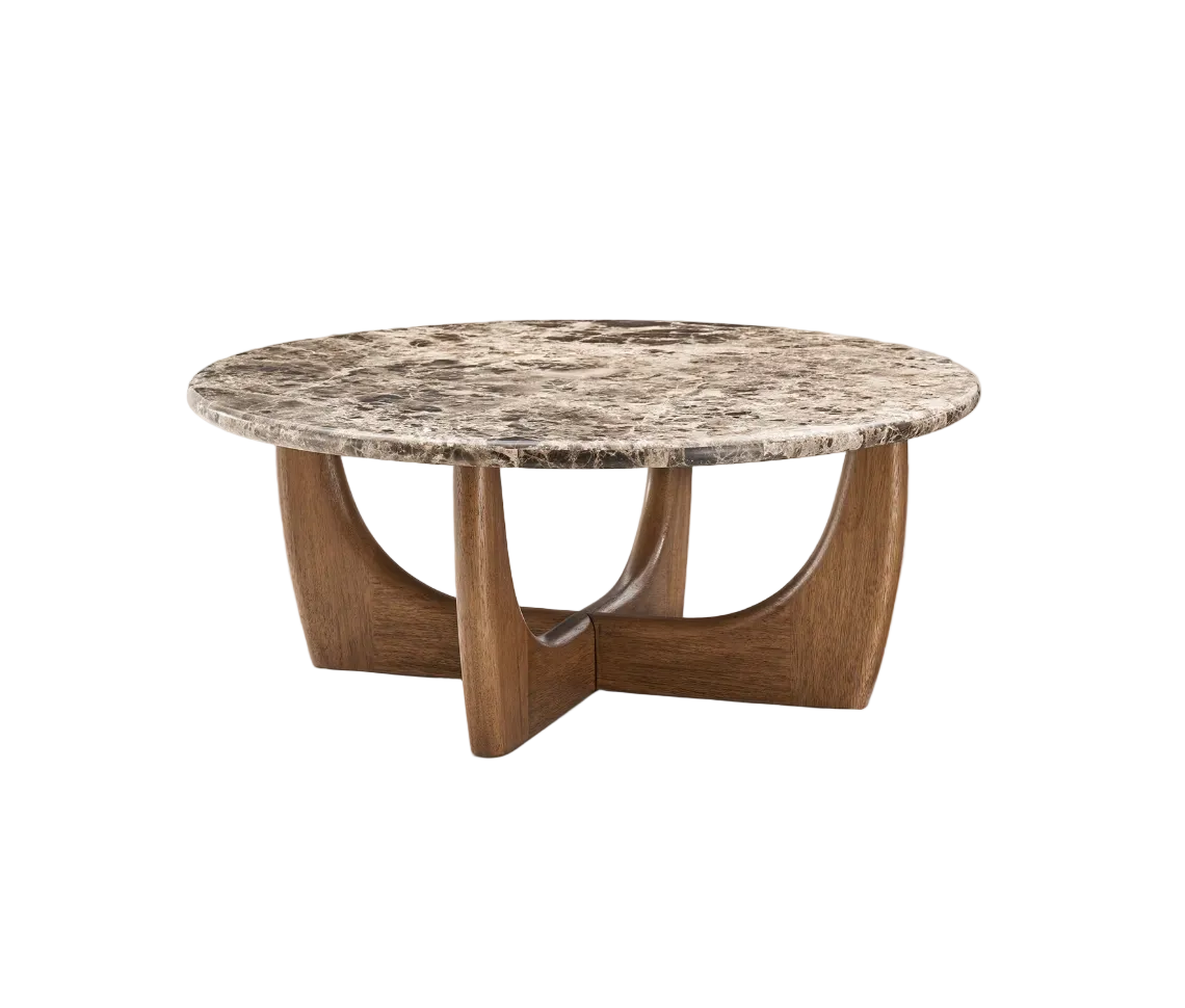 Marble Round Coffee Table