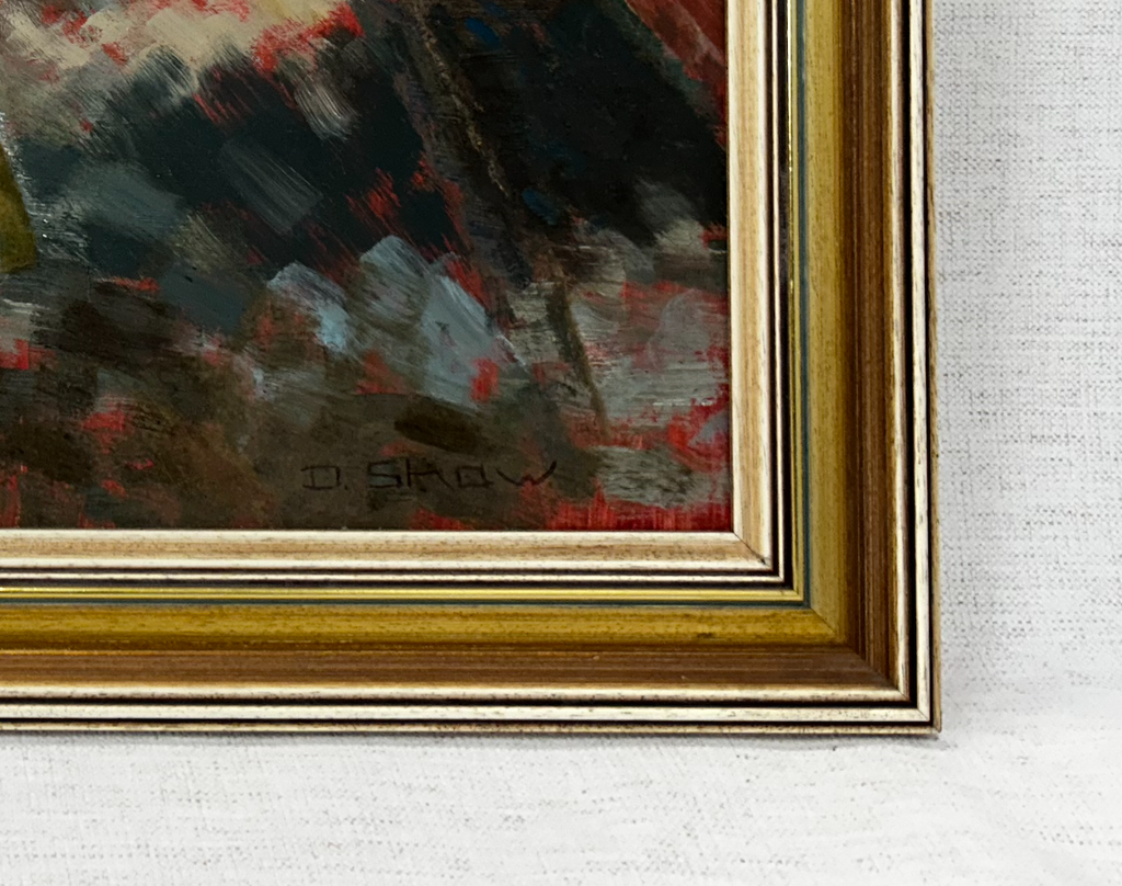 Early Morning, Cobargo by David Shaw (Oil Painting)