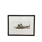 'Sydney Opera House' - Black and White Signed Framed Photograph