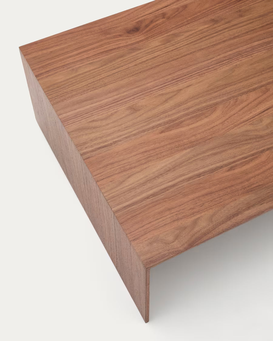 Litto Walnut Veneer Coffee Table - Large