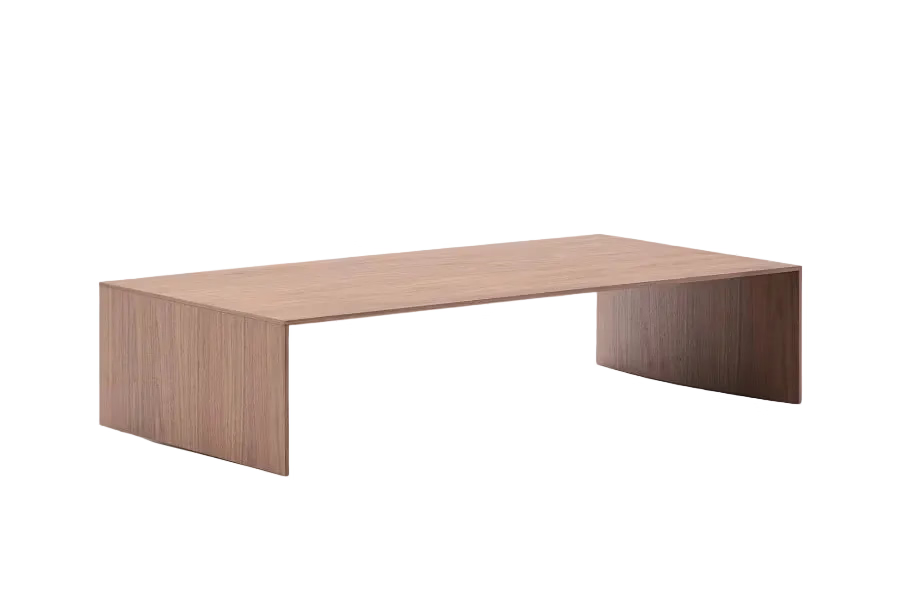 Litto Walnut Veneer Coffee Table - Large