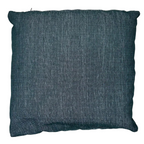 Textured Blue Throw Cushion