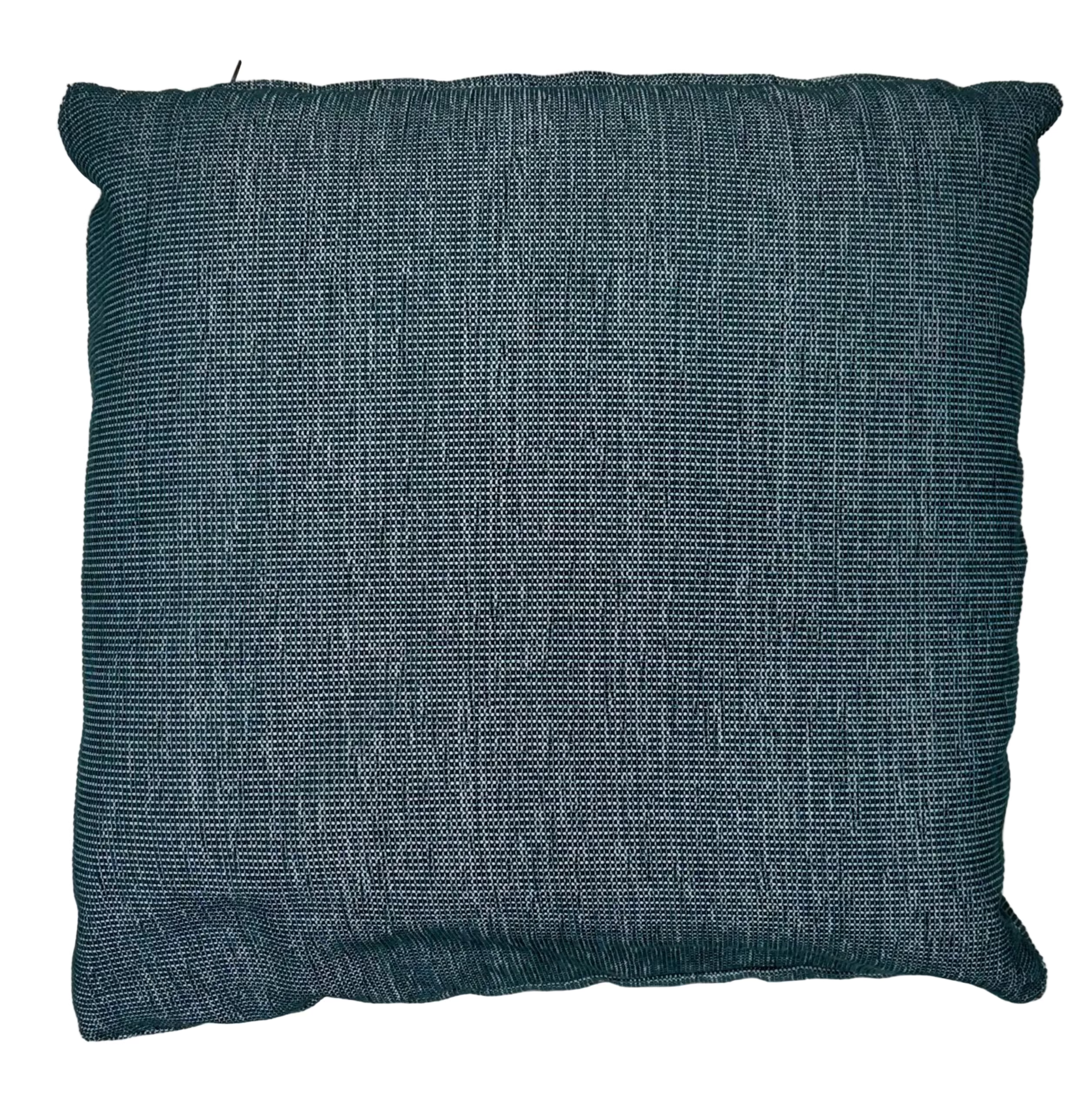 Textured Blue Throw Cushion
