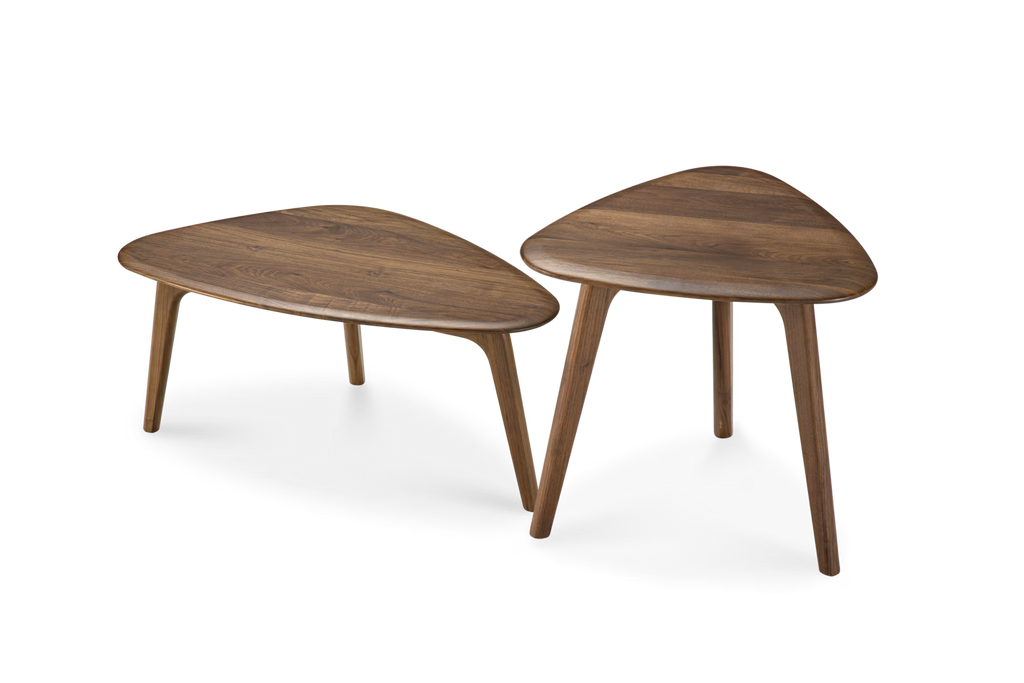 Vincent Walnut Nest Coffee Table Set