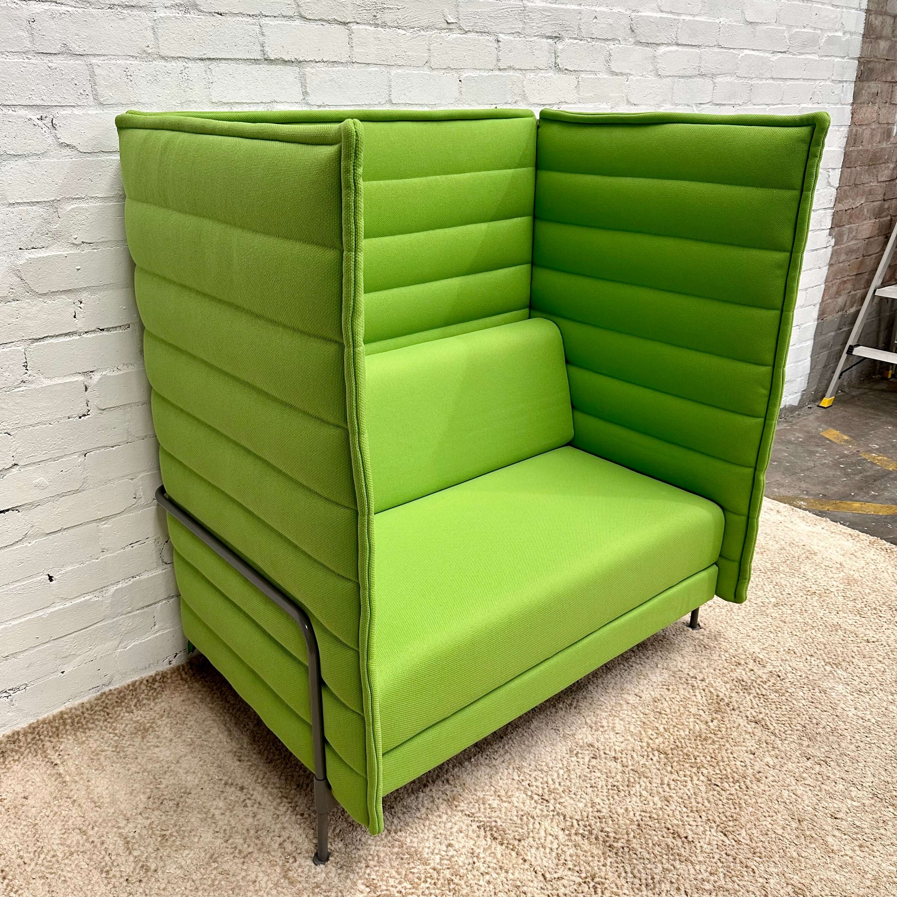 Designer Ronan & Erwan Bouroullec, Vitra Alcove Highback Sofa, privacy booth, modern office, modern contemporary designer original furniture, open office furniture, quiet booth