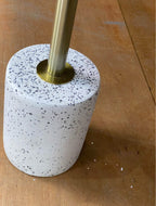 Stunning Terrazzo and Metal Side Table