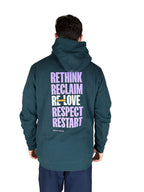 Pine Green ReLove Hoodie (Long Cut)