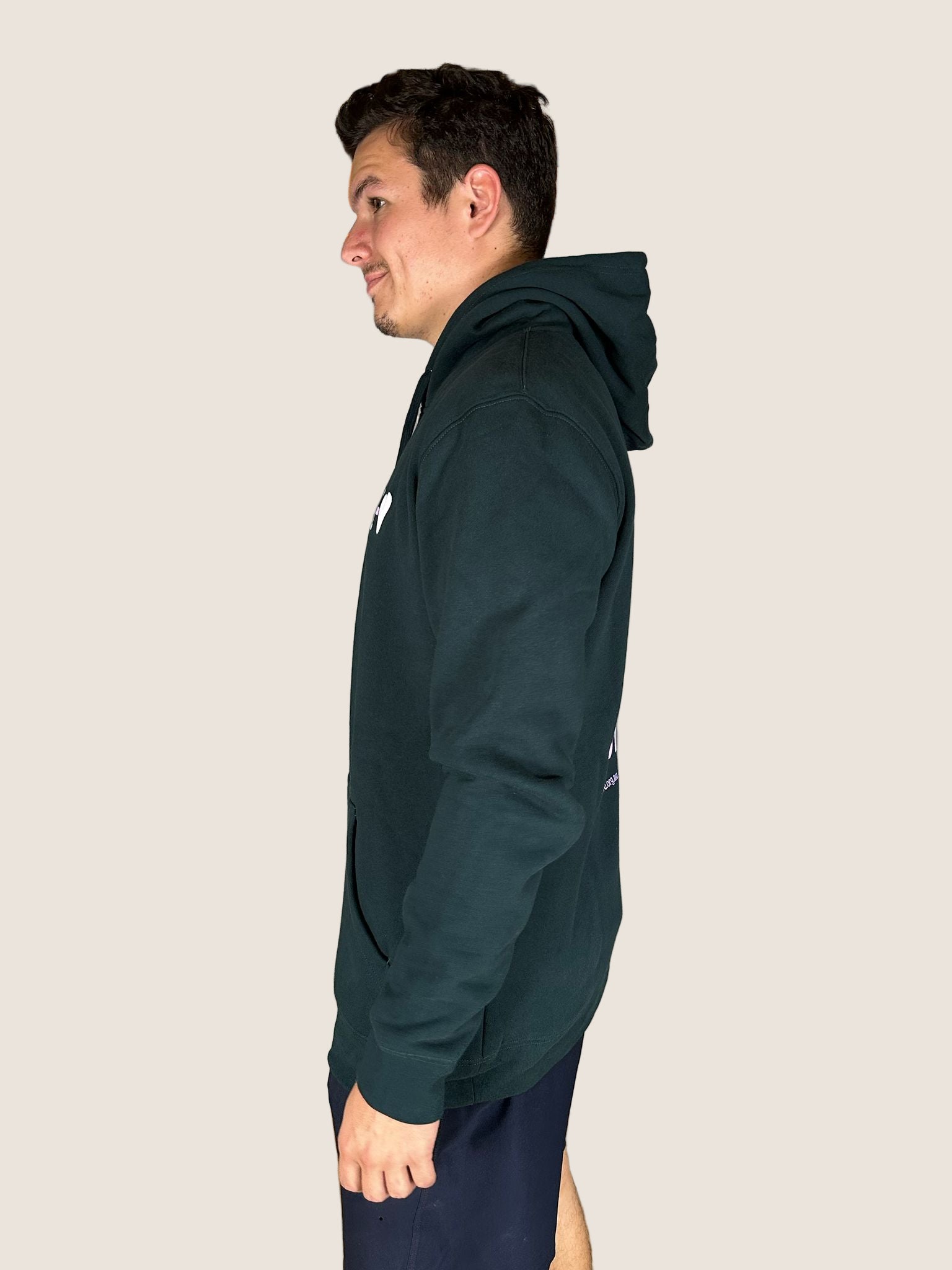 Pine Green ReLove Hoodie (Long Cut)