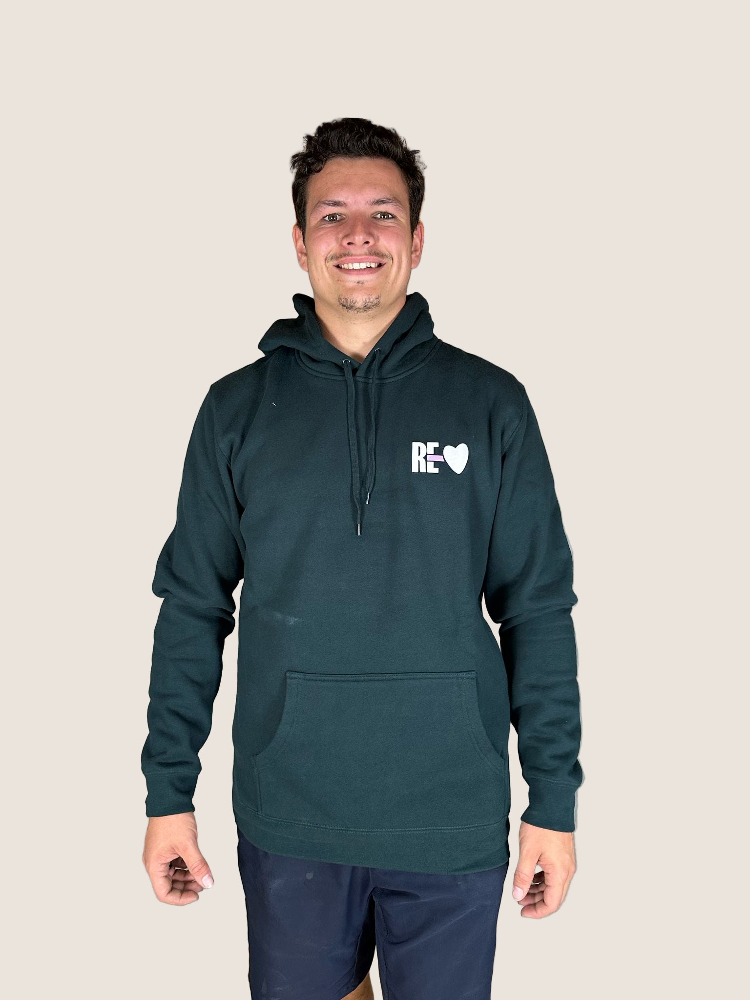 Pine Green ReLove Hoodie (Long Cut)