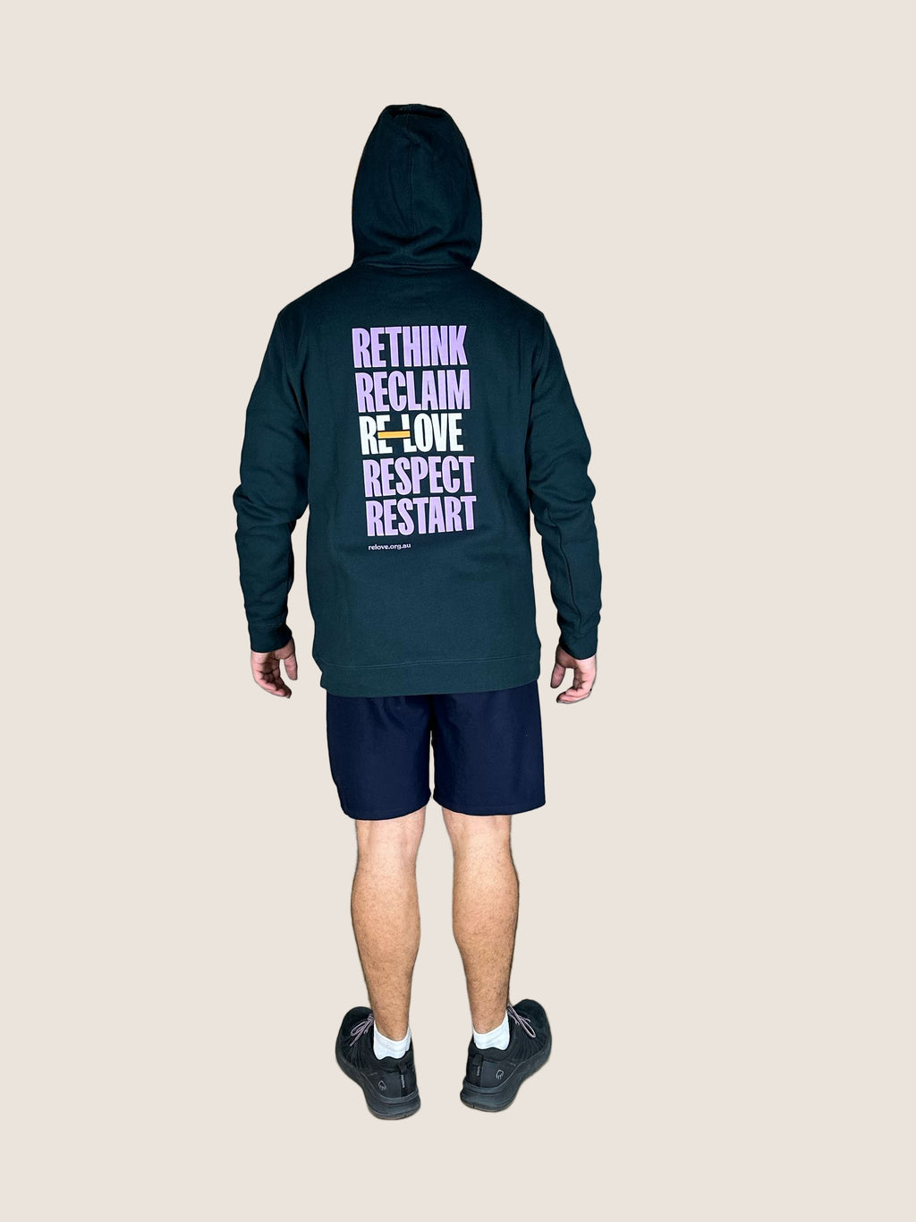 Pine Green ReLove Hoodie (Long Cut)