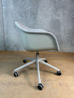 Fiber Armchair Swivel Base w. Gas Lift and Castors