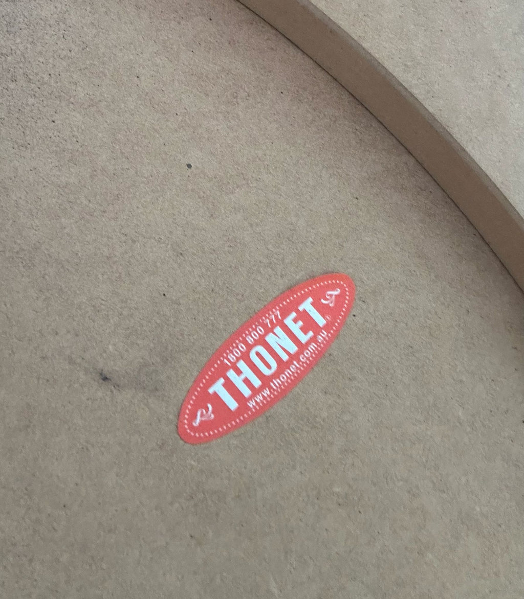 Vintage Cafe Table - Round Marble, Thonet