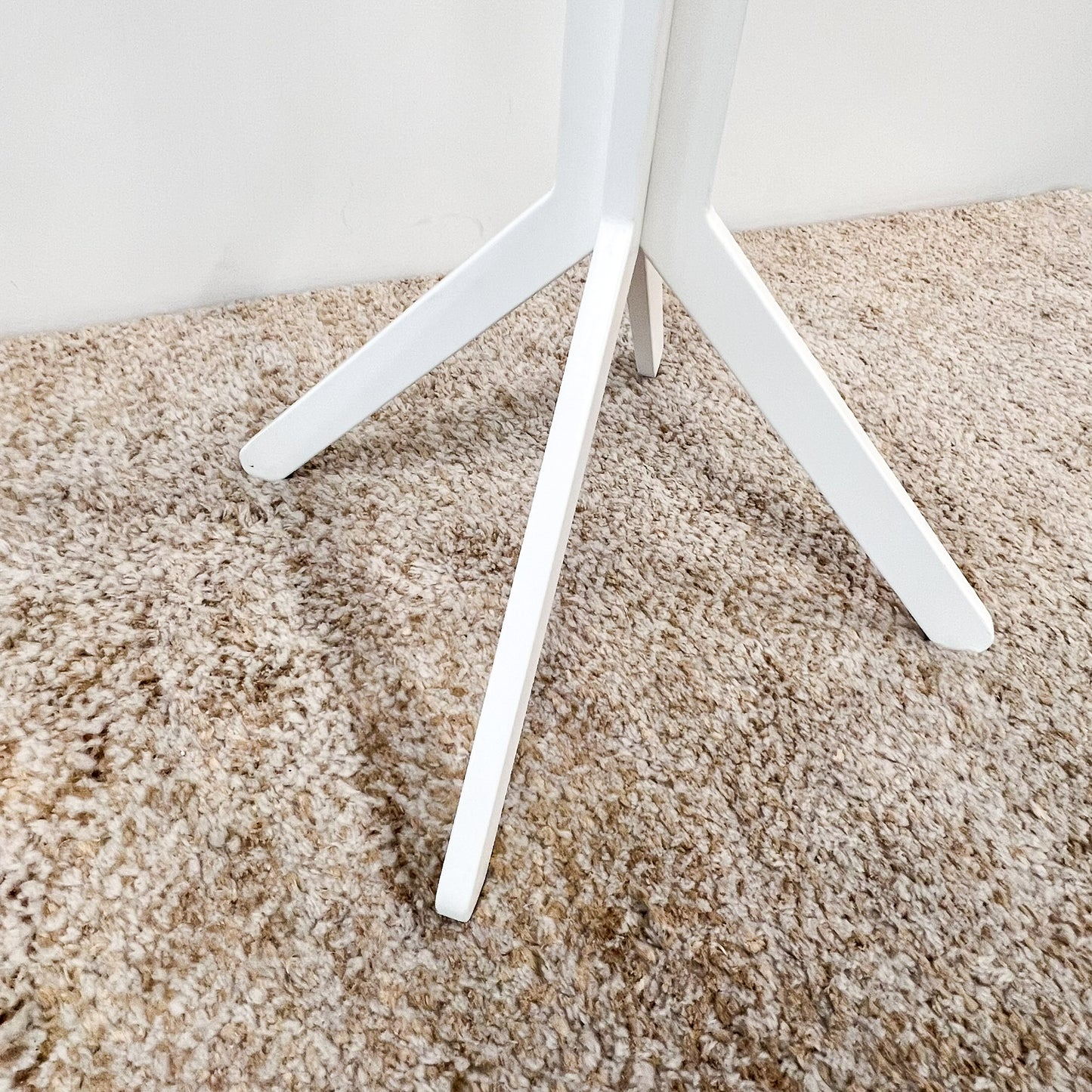 White Timber Coat Stand