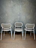 Piper Chair White and Beige, DesignByThem