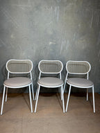 Piper Chair White and Beige, DesignByThem