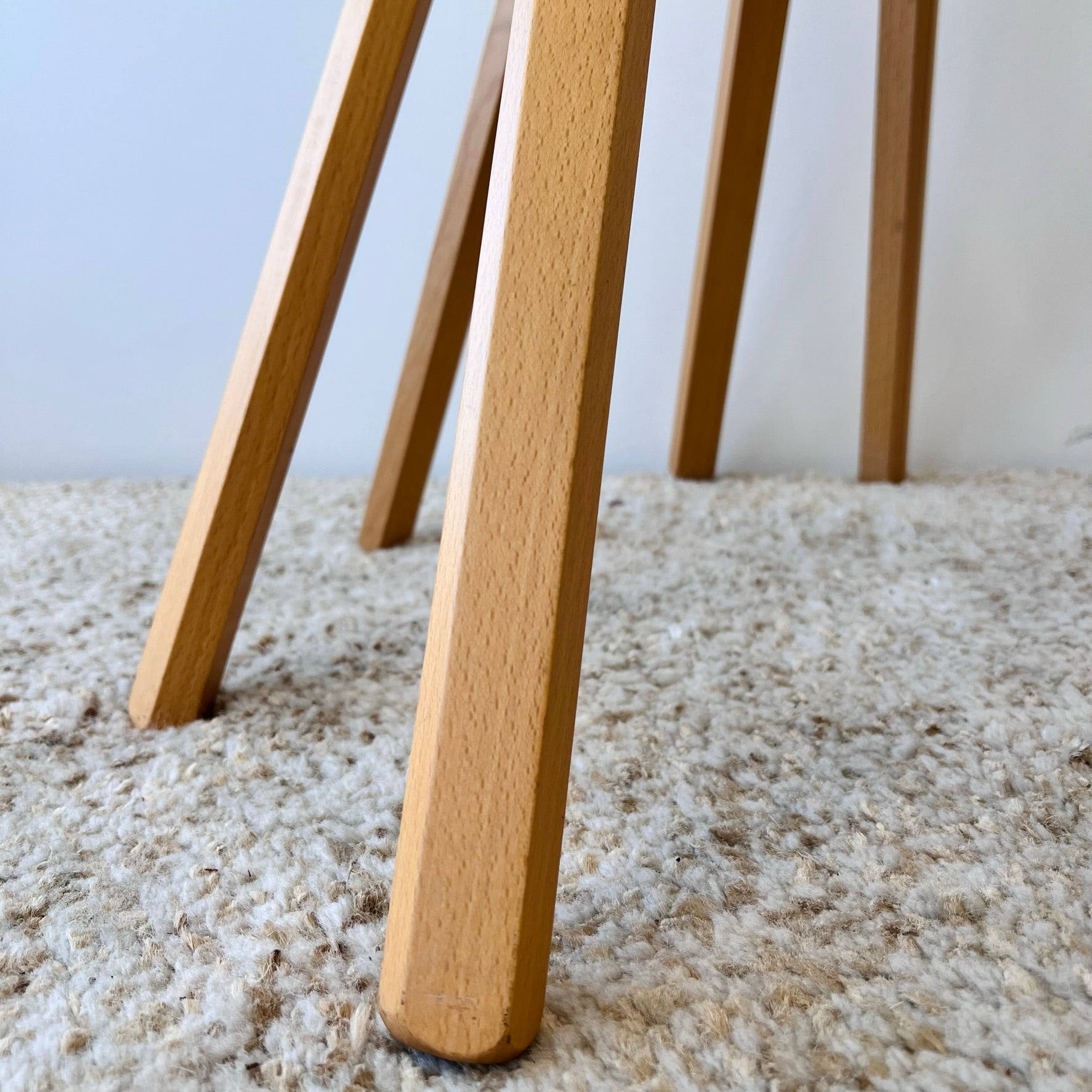 Sciangai Folding Coat Stand, Zanotta, timber coat stand, timber coat hook, contemporary modern design, original made in europe, wood coat stand