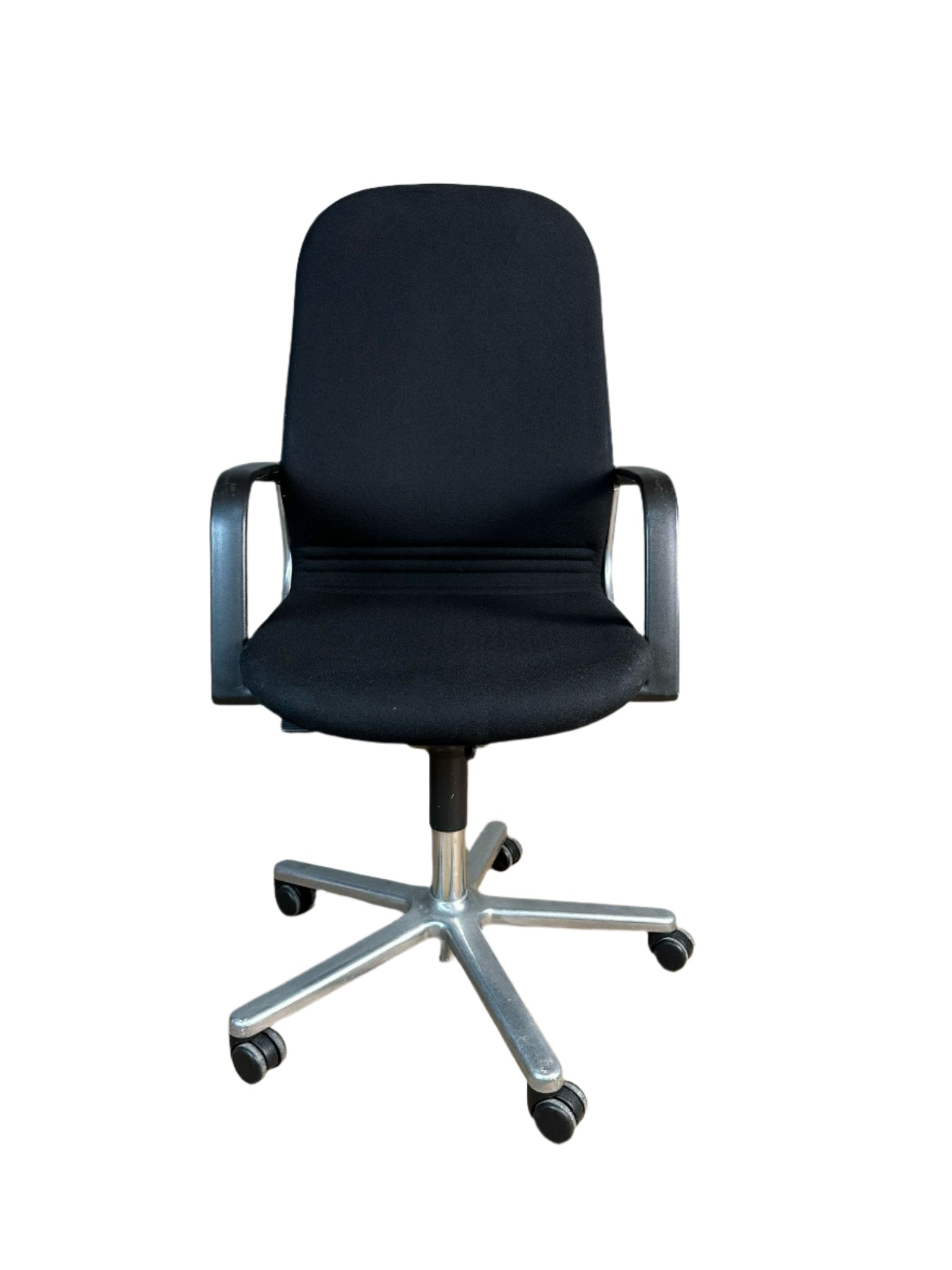 Wilkhahn FS 213/85 High Backrest Office Chair in Black