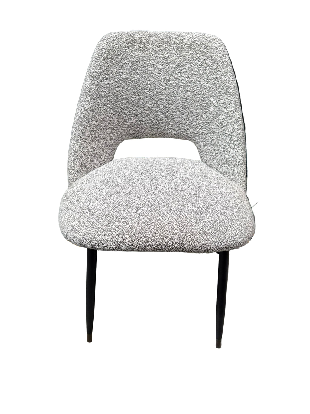 Modern Scandi Dining Chair in Speckled Grey
