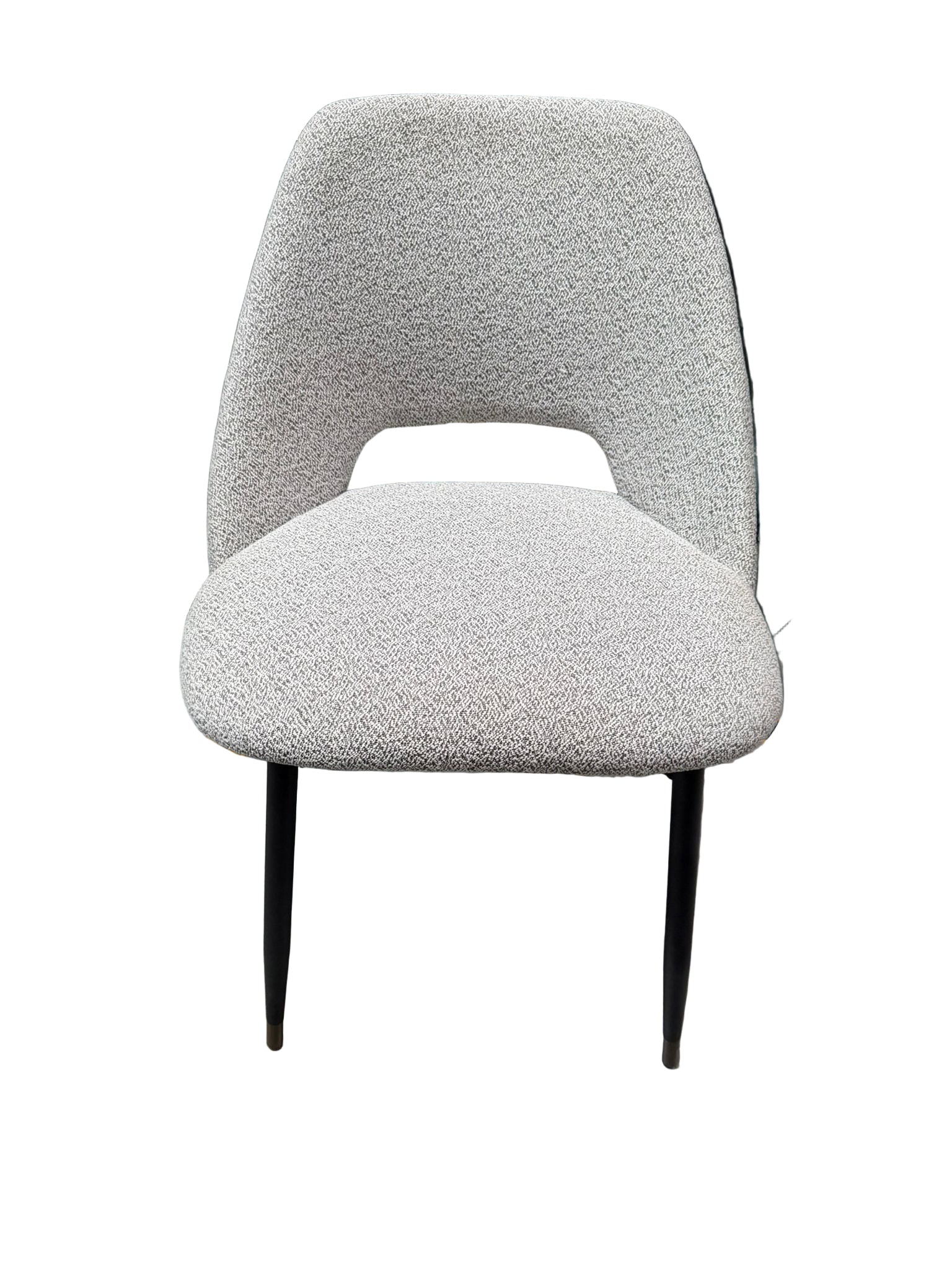 Modern Scandi Dining Chair in Speckled Grey