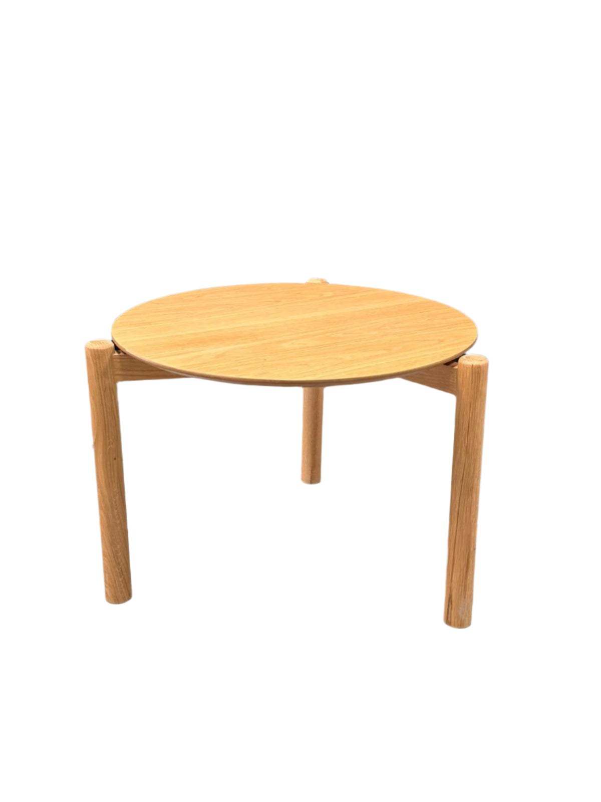 Modern Scandinavian-Inspired Round Coffee Table