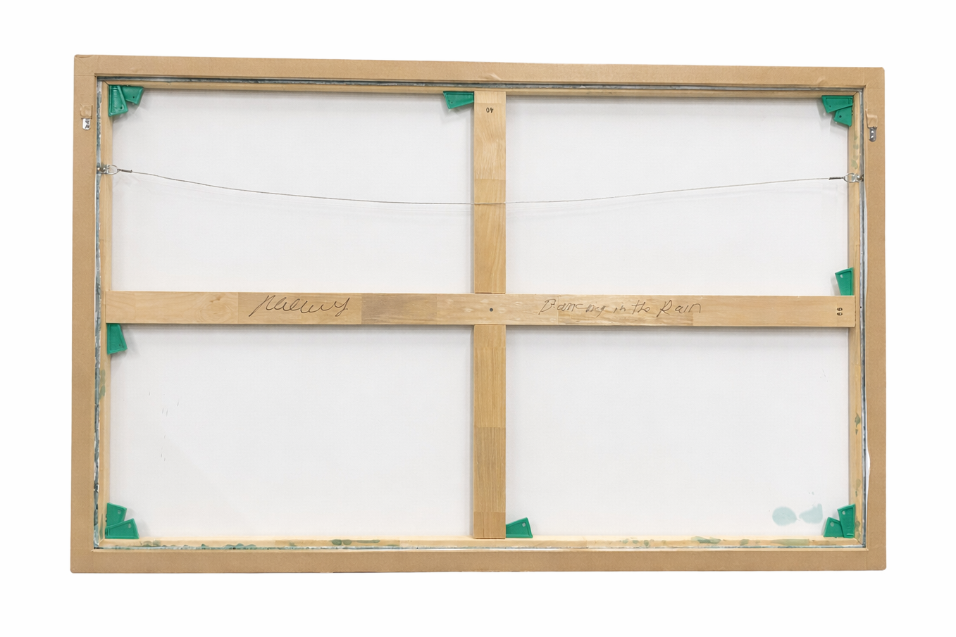 Dancing In The Rain Resin Framed Artwork