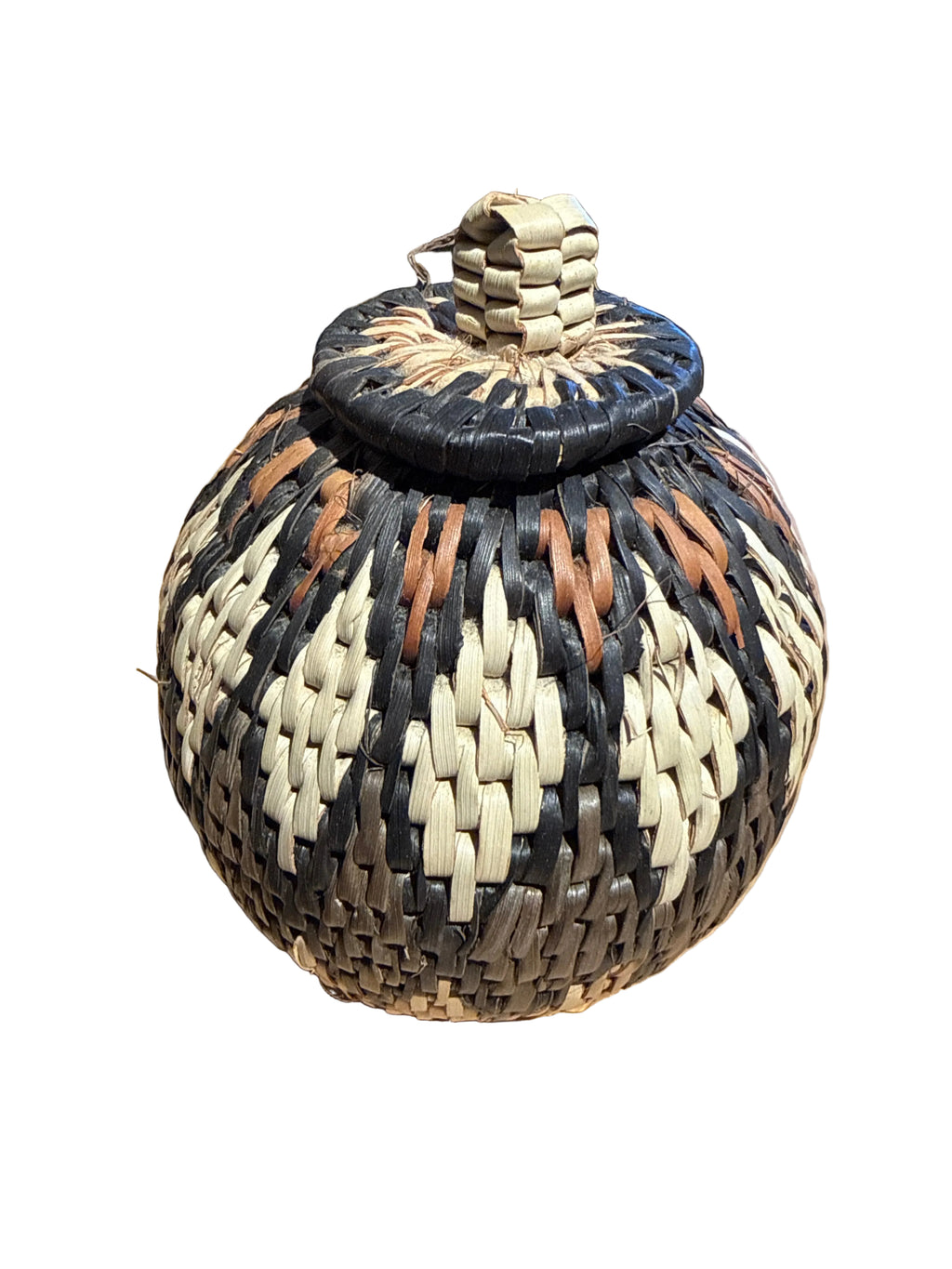 Small African Woven Herb Basket