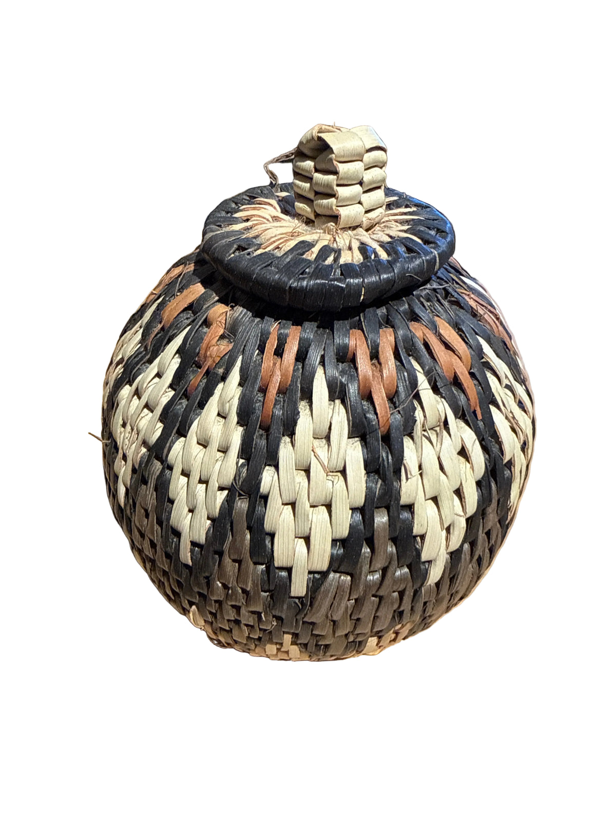 Small African Woven Herb Basket
