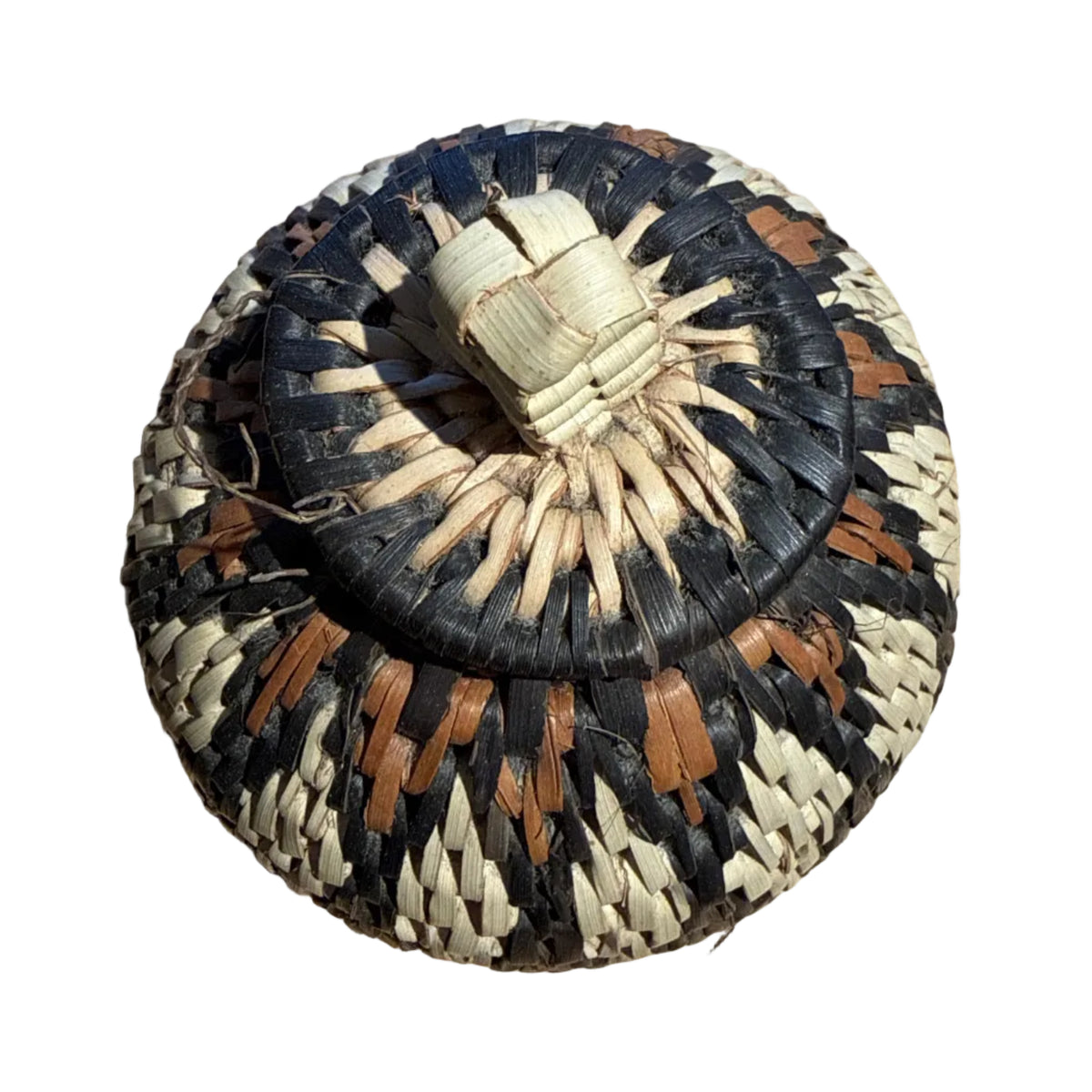 Small African Woven Herb Basket