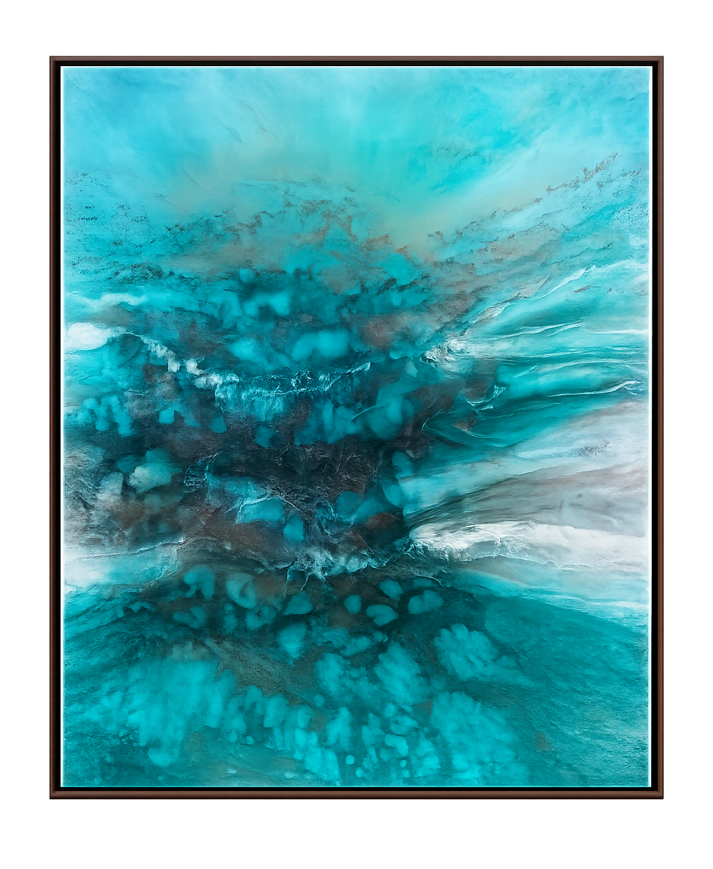 Reef View II Framed Resin Artwork
