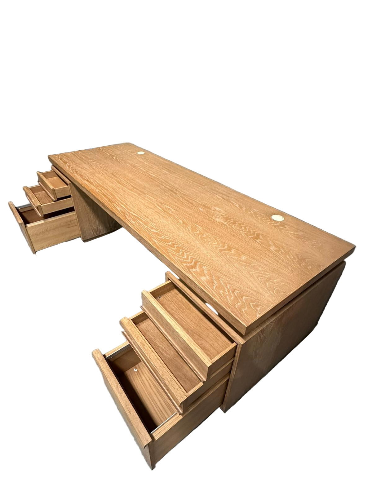 Hero Desk With File Drawers 240cm x 84cm