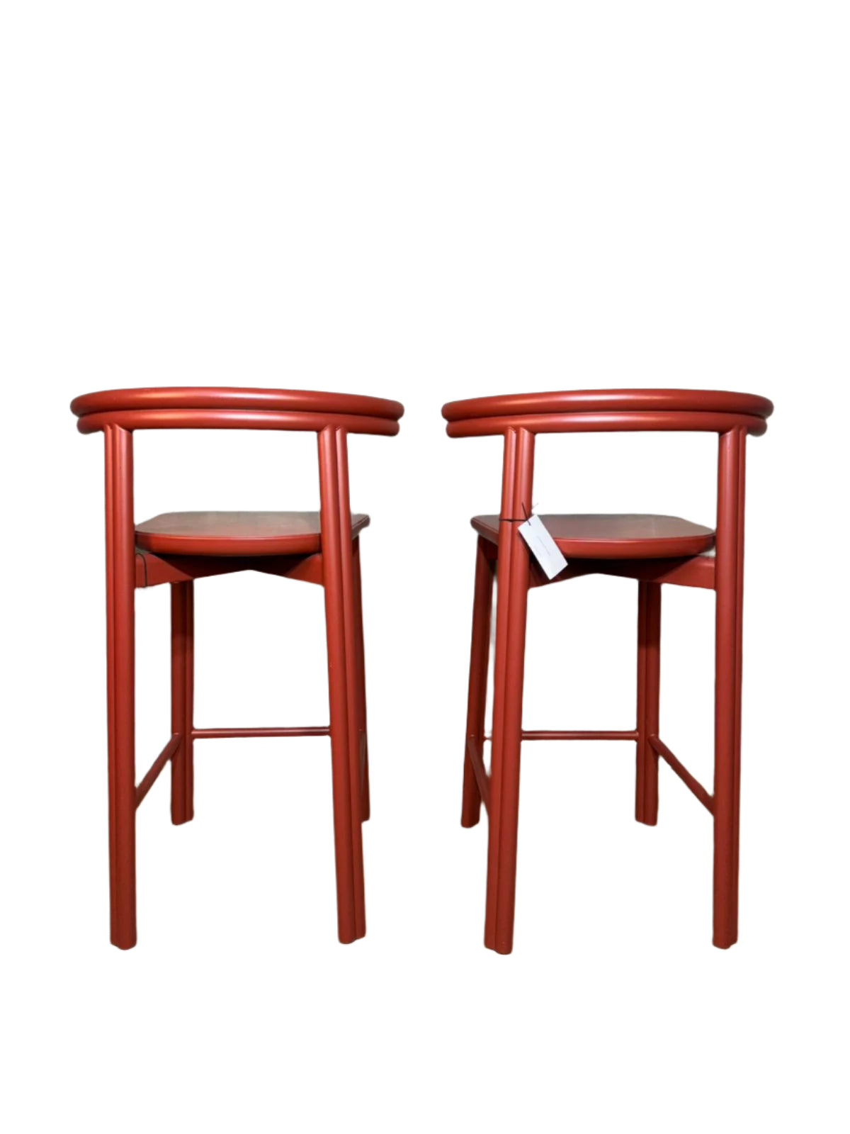 Twill Counter Chair Metal Rust Red, IconByThem
