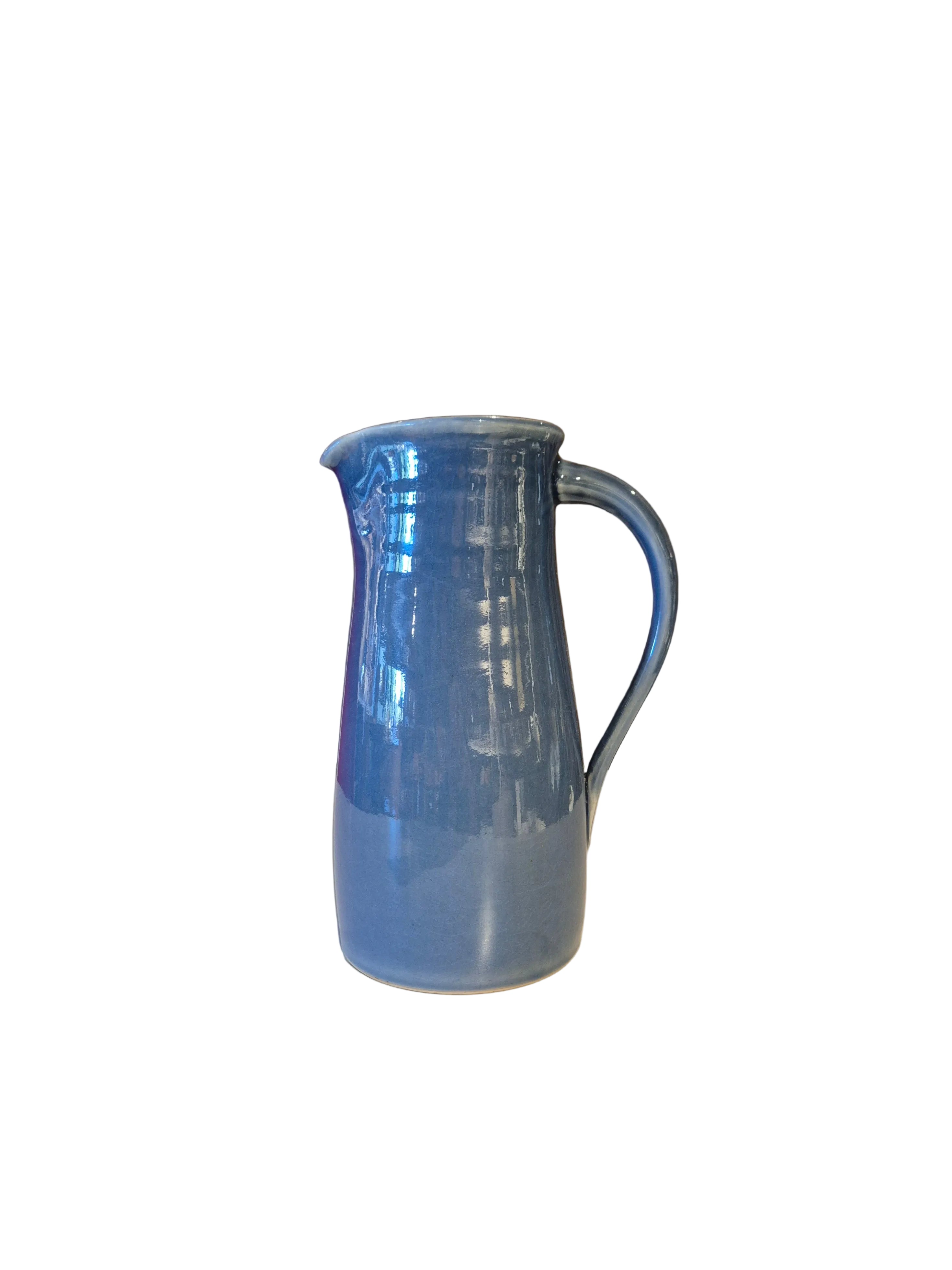 Blue Ceramic Jug