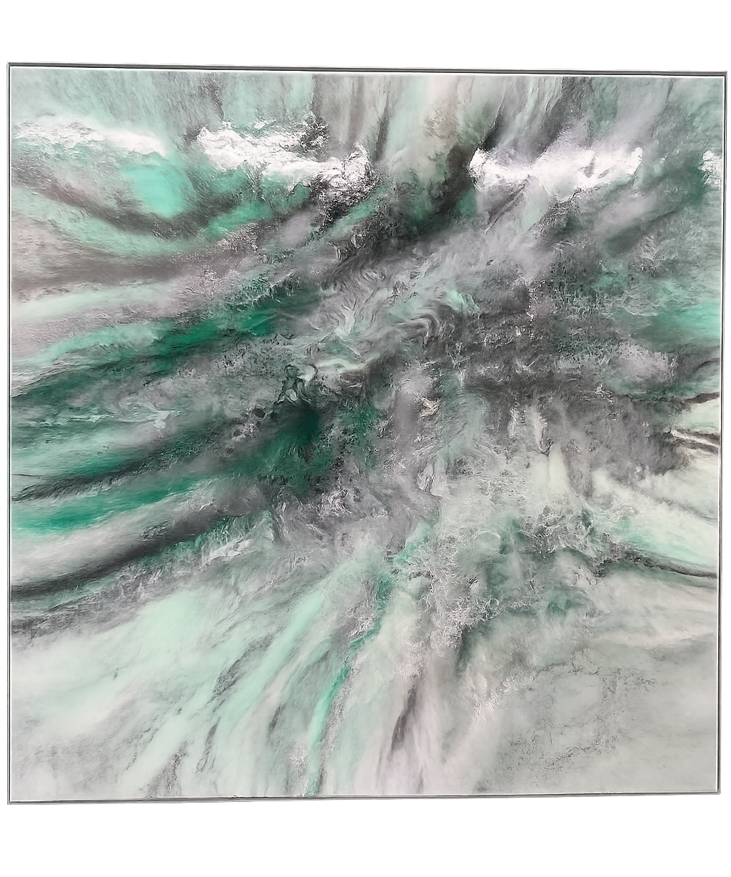 Whisper Resin Framed Artwork